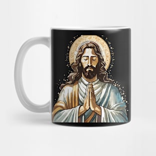 Jesus Christ praying Mug